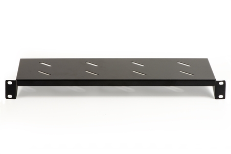 RIPIANO PER ARMADIO 19" 1 UNITA' PROFONDITA' 150 MM. (UNIVERSALE) COLORE NERO