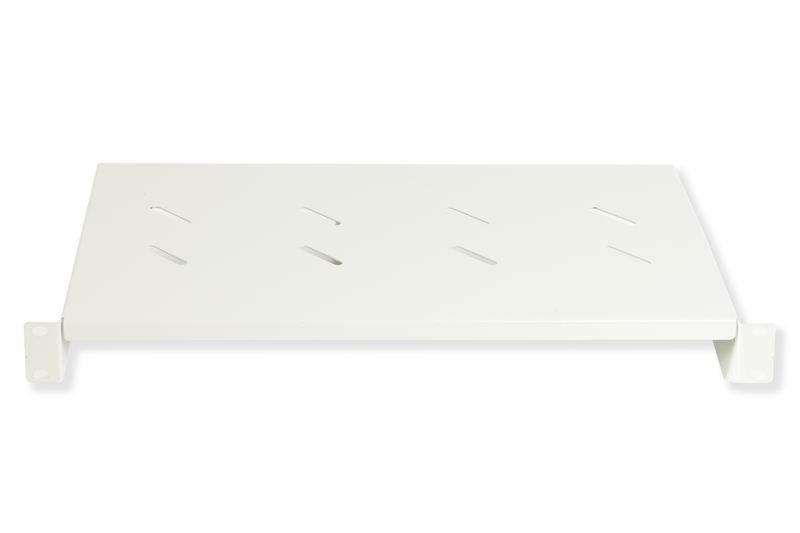 RIPIANO PER ARMADIO 19" 1 UNITA' PROFONDITA' 250 MM. (UNIVERSALE) COLORE GRIGIO