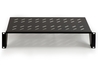 RIPIANO PER ARMADIO 19" 2 UNITA' PROFONDITA' 250 MM. (UNIVERSALE) COLORE NERO