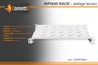 RIPIANO PER ARMADIO RACK 19" ALLUNGABILE 350 MM CON 4 AGGANCI GRIGIO