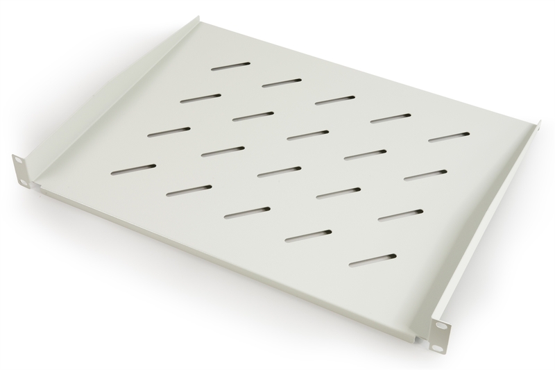 RIPIANO PER ARMADIO 19" 1 UNITA' PROFONDITA' 350 MM. (UNIVERSALE) COLORE GRIGIO