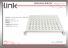 RIPIANO PER ARMADIO 19" 2 UNITA' PROFONDITA' 400 MM. (UNIVERSALE) COLORE GRIGIO
