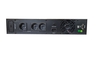 GRUPPO DI CONTINUITA' ONLINE RACK 2000VA/2000W CON 3 PRESE SCHUKO, CON SLOT SNMP