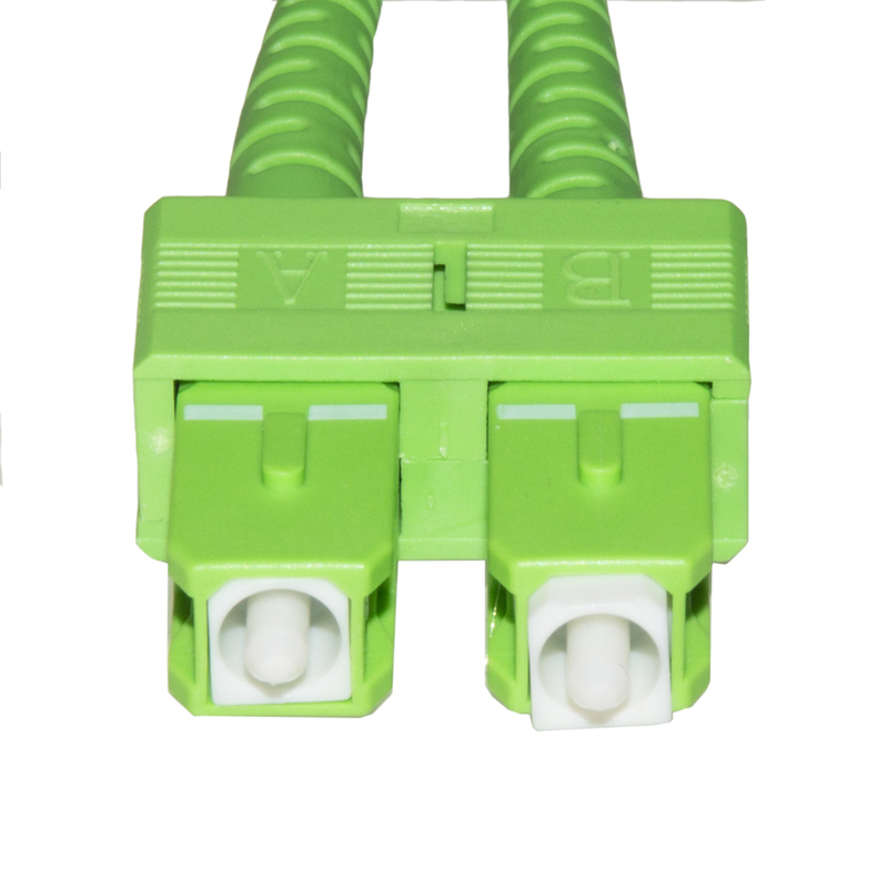 CAVO FIBRA OTTICA SC APC A LC UPC SINGLEMODE DUPLEX  MT.5