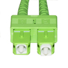 CAVO FIBRA OTTICA SC APC A LC UPC SINGLEMODE DUPLEX  MT.5