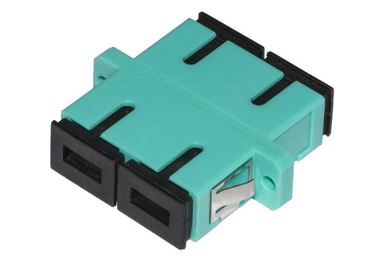 ADATTATORE FIBRA OTTICA SC/SC MULTIMODE DUPLEX OM3