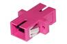 ADATTATORE FIBRA OTTICA SC/SC MULTIMODE SIMPLEX OM4 UPC