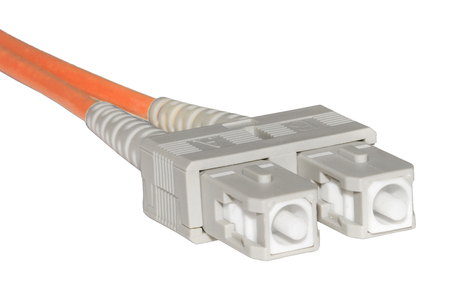 CAVO FIBRA OTTICA SC A SC MULTIMODE DUPLEX OM2 50/125 MT.3