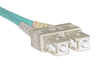 CAVO FIBRA OTTICA SC A SC MULTIMODE DUPLEX OM3 50/125MT.20