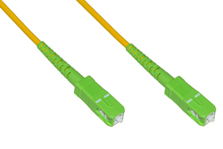 CAVO FIBRA OTTICA APC SC A APC SC SINGLEMODE SIMPLEX  MT.1