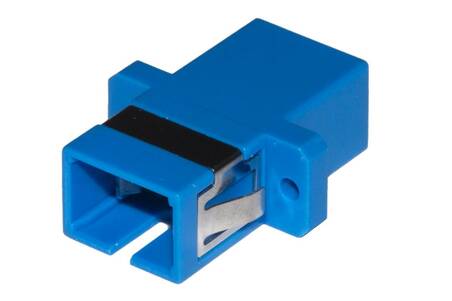 ADATTATORE FIBRA OTTICA SC/SC SINGLEMODE SIMPLEX UPC