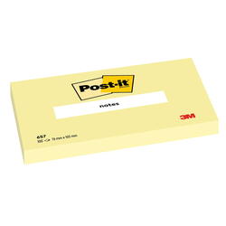 BLOCCO 100fg Post-itÂ® Giallo CanaryÂ 76x102mm 657