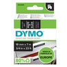 NASTRO DYMO TIPO D1 (19MMX7MT) BIANCO/NERO 458110