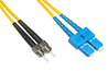 CAVO FIBRA OTTICA SC A ST SINGLEMODE DUPLEX UPC MT.10