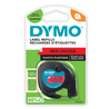 NASTRO IN PLASTICA DYMO LETRATAG 12MMX4M ROSSO 912030