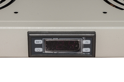 MODULO 2 VENTOLE RAFFREDDAMENTO CON DISPLAY GRIGIO