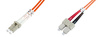 CAVO FIBRA OTTICA LC A SC OM2 MULTIMODE DUPLEX 50/125 MT.5