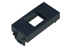 ADATTATORE PORTAFRUTTO AVE TEKLA NERO