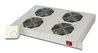 SISTEMA DI VENTILAZIONE CON TERMOSTATO MONTAGGIO FRONTALE IN ARMADI 19" CON 4 VENTOLE