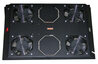 KIT 4 VENTOLE CON TERMOSTATO, 12.8 METRI  CUBI CIRCOLAZIONE D'ARIA COLORE NERO PER ARMADI LINEA SERVER