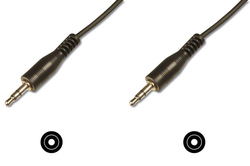 CAVO STEREO CON CONNETTORI MASCHIO/MASCHIO JACK 3.5 MM. MT. 1,50