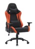 Poltrona Cortek Phantom nero/arancione