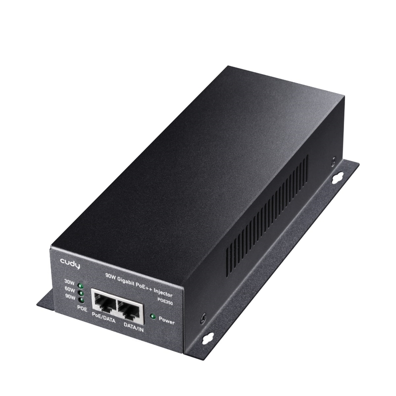 Iniettore Gigabit PoE++ da 90 W