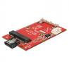 CONVERTITORE SATA 7 POLI - mSATA DELOCK