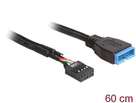 CAVO ALIMENTAZIONE CON CONNETTORI C13-C20 MT 1,80