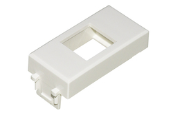 ADATTATORE PORTAFRUTTO AVE DOMUS 100 BIANCO