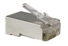 Connettori Alantik RJ45 CAT6 FTP metallo dorato 10 pezzi