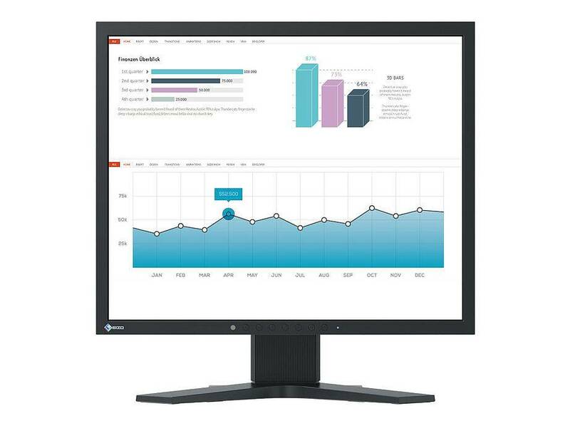 EIZO FlexScan Slim-Monitor S1934H-BK monitor 19 - NERO