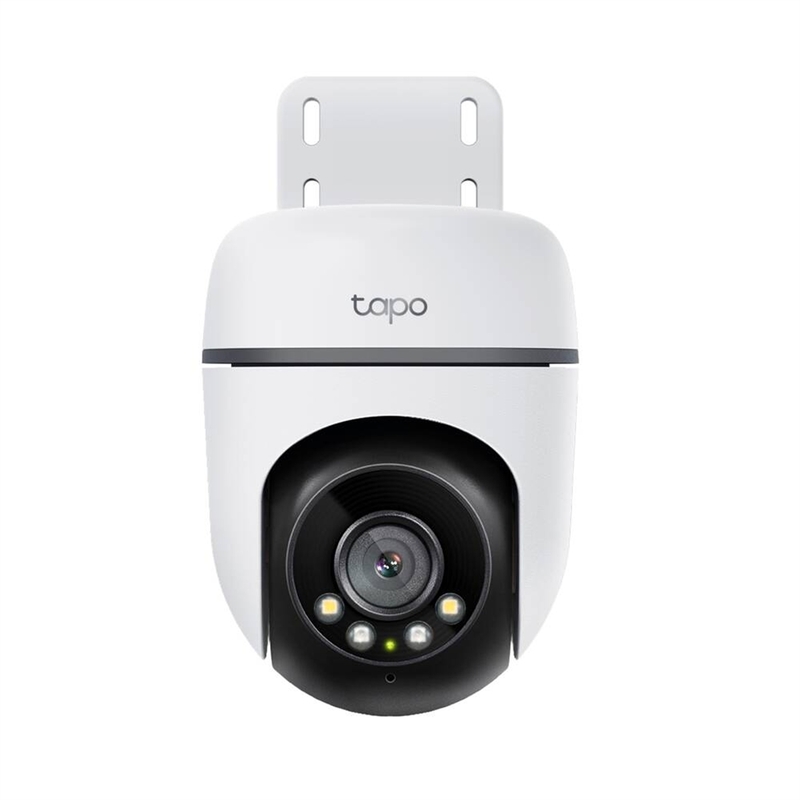 Tapo Telecamera Wi-Fi Esterno Visione Notturna a Colori, 2K 3MP Telecamera WiFi 360° IP65, Videocamera Sorveglianza Esterno, Ril