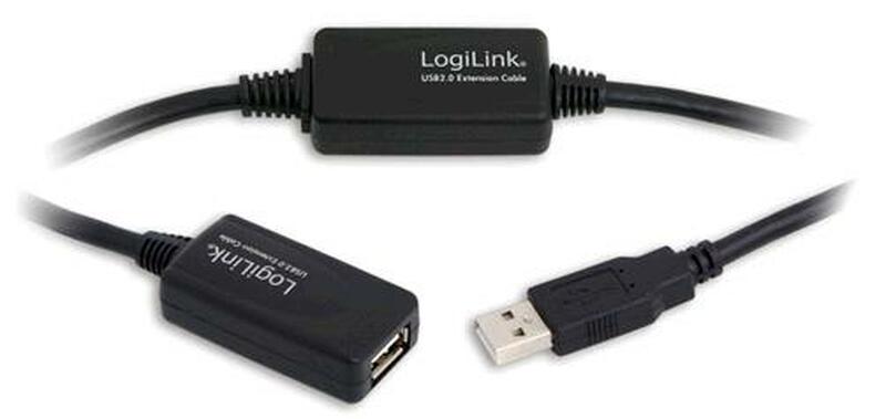 ESTENSORE DI LINEA USB 2.0 MASCHIO/FEMMINA CON CAVO DA MT. 10