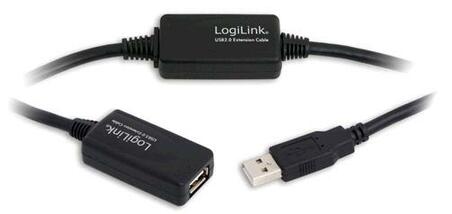 ESTENSORE DI LINEA USB 2.0 MASCHIO/FEMMINA CON CAVO DA MT. 10