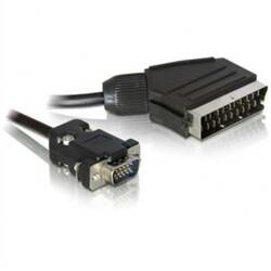 CAVO VIDEO SCART MASCHIO (OUTPUT) - VGA MASCHIO (INPUT) MT 2