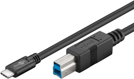 Cavo da USB-C™ a USB-B, 1 mt, nero