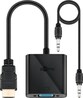 ADATTATORE HDMI MASCHIO - VGA FEMMINA CON AUDIO