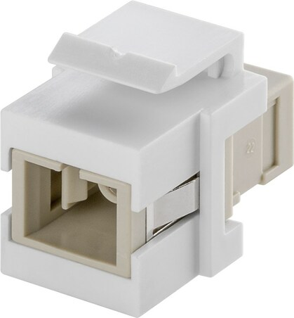 MODULO KEYSTONE FIBRA OTTICA SC FEMMINA/FEMMINA