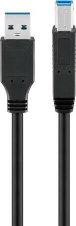 CAVO USB 3.0 CONNETTORI A-B 9 POLI - LUNGHEZZA MT. 5