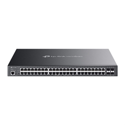 Omada 48-Port PoE+ Gigabit L2+ Managed Switch with 4 10GE SFP+ Slots