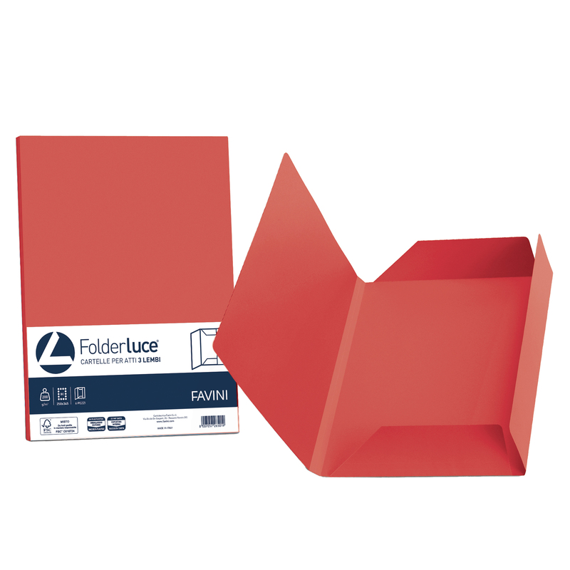 25 cartelline 3 lembi LUCE 200gr 24