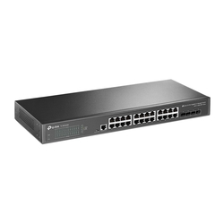 Switch Managed L2+ con 24 Porte Gigabit e 4 Slot SFP+ 10GE JetStream by Omada