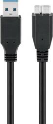 CAVO USB 3.0 CONNETTORI USB A - MICRO USB B - LUNGHEZZA MT. 3