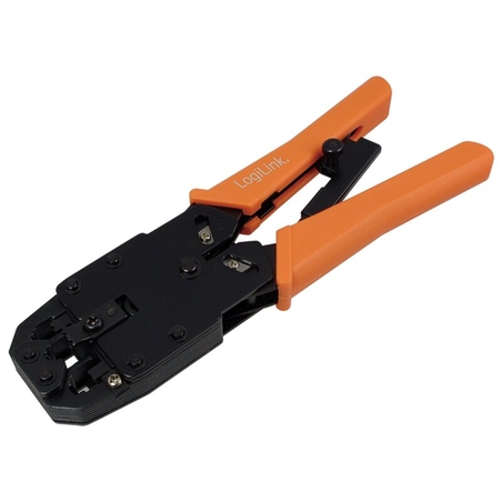 PINZA UNIVERSALE PER CRIMPARE CONNETTORI 4,6,8 POLI RJ11 RJ12 RJ45