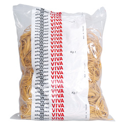 ELASTICO GOMMA GIALLO Ã100 SACCO DA 1KG