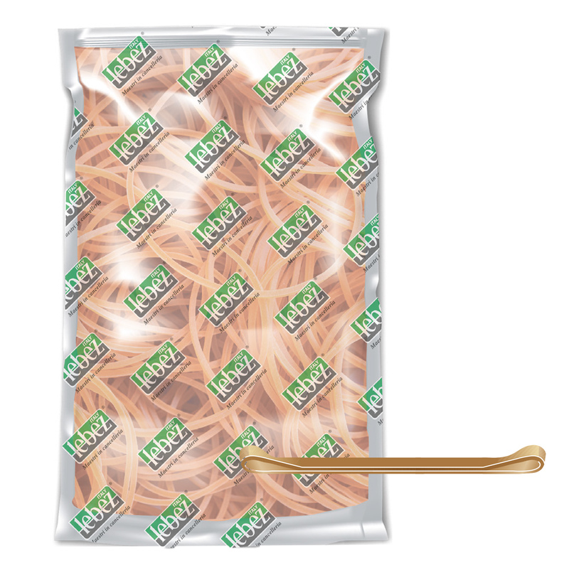Elastico fettuccia in para Ã50 - 5mm in sacchetto da 1KG Lebez