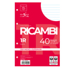 RICAMBI FORATI A5 1RIGO 80GR QUAXIMA 40FG 80GR PIGNA