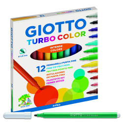ASTUCCIO 12 PENNARELLI TURBOCOLOR GIOTTO