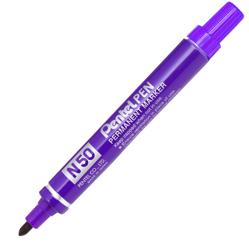 MARCATORE PENTEL PEN N50 PUNTA TONDA VIOLA